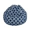 Majestic Home Goods Decorative Navy Blue Links Small Classic Bean Bag